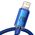 Baseus Baseus - Data Cable Crystal Shine (CAJY000003) - USB to Lightning, 2.4A, 1.2m - Blue 6932172602697 έως 12 άτοκες Δόσεις