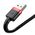 Baseus Baseus - Data Cable Cafule (CALKLF-C19) - USB to Lightning, 1.5A, 2m - Red Black 6953156275027 έως 12 άτοκες Δόσεις