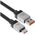 Baseus cable CoolPlay USB - USB-C 1m 100W black 6932172626808