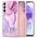 Case SAMSUNG GALAXY A55 5G Tech-Protect Icon Marble pink 5906203692170