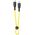 XO cable NB-Q248B PD USB-C - USB-C 0,25m 60W yellow 6920680840052