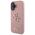 Guess case for iPhone 16 Plus 6,7&quot; GUHCP16MHG4SGP pink hardcase Fixed Glitter Big 4G 3666339328535