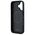 Original Case IPHONE 16 BMW Hardcase Signature Leather Textured & Line MagSafe (BMHMP16S23RDCLK) black 3666339323288