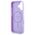 Original Case IPHONE 16 PLUS Guess Hardcase Saffiano Peony Classic Logo MagSafe (GUHMP16MPSAPSMEU) purple 3666339328252