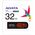 Adata Memory Stick 32GB, USB 2.0 - Adata (AC008-32G-RKD) - Black / Red 4718050609659 έως 12 άτοκες Δόσεις