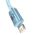 Baseus cable Crystal Shine USB - Lightning 1,2 m 2,4A sky blue