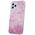 Gold Glam case for Samsung Galaxy A53 5G pink