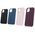 Satin case for Samsung Galaxy A14 4G / A14 5G dark blue