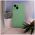 Solid Silicon case for Samsung Galaxy S24 light green