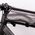 Waterproof bike frame bag with phone holder gray