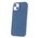 Satin case for iPhone 14 Plus 6,7&quot; dark blue