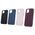 Satin case for iPhone 14 Plus 6,7&quot; dark blue