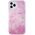 Gold Glam case for iPhone 11 Pink