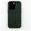 Mag Leather case for do iPhone 15 6,1&quot; dark green 5907457734579