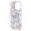 Guess case for iPhone 14 Pro 6,1&quot; GUHMP14LHCFWSP pink hardcase Magsafe IML Flower 3666339115579