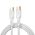 WIWU cable YQ02 USB-C - USB-C 100W 1,2m white 6976195096491