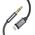 Cable 1m Lightning - AUX mini jack 3,5mm Tech-Protect Ultraboost black 9490713929087