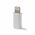 Adapter Reverse Lightning to Micro USB silver 5902537024144