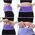 Elastic Running Belt Size L purple 5904161137771