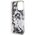 Guess case for iPhone 14 Pro Max 6,7&quot; GUHMP14XHCFWSK black hardcase Magsafe IML Flower 3666339115548