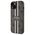 Guess case for  iPhone 15 6,1&quot; GUHMP15SP4RPSW HC MAGSAFE 4G PRINTED STRIPES BROWN 3666339203443