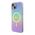 Original Case APPLE IPHONE 15 Guess Hardcase IML Iridescent MagSafe (GUHMP15SHITSU) purple 3666339154783