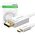 Cabel USB-C UGREEN Display Port 1,5m (white) 6957303844203