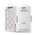 DKNY case for iPhone 15 6,1&quot; DKHCP15SLCPEPP white HC liquid glitters w checkered pattern 3666339271176