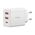 Baseus Incarcator GaN, 2x USB, Type-C, Fast Charging, 30W - Baseus (P10111402213-00) - White 6932172651145 έως 12 άτοκες Δόσεις