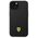 Original Case IPHONE 14 PLUS Ferrari Hardcase Silicone Metal Logo black 3666339063214