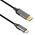 Cable DeTech, USB-C Thumderbolt-3 –DP 1.8m, 4K, 60Hz, Black - 18397 έως 12 άτοκες Δόσεις