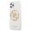 Original Case IPHONE 11 PRO MAX Guess Hard Case Glitter 4G Circle Logo (GUHCN65TPUWHGLG) white 3700740471647