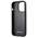 Case IPHONE 13 PRO Mercedes AMG Hardcase Leather Debossed Lines (AMHCP13LGSEBK) black 3666339018955