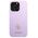 Original Case IPHONE 13 PRO MAX Guess Hardcase Saffiano 4G Small Metal Logo purple 3666339048075