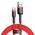 Baseus Cafule USB-C cable 3A 0.5m (Red) 6953156278165