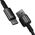 Baseus Tungsten Gold Cable USB to USB-C, 100W, 1m (black) 6932172618087