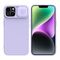 Nillkin Husa pentru iPhone 15 Plus - Nillkin CamShield Silky MagSafe Silicone - Misty Purple 6902048269675 έως 12 άτοκες Δόσεις