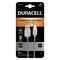 Καλώδιο Σύνδεσης USB 2.0 Duracell Braided Kevlar USB A σε USB C 1m Λευκό 5056304310425 5056304310425 έως και 12 άτοκες δόσεις