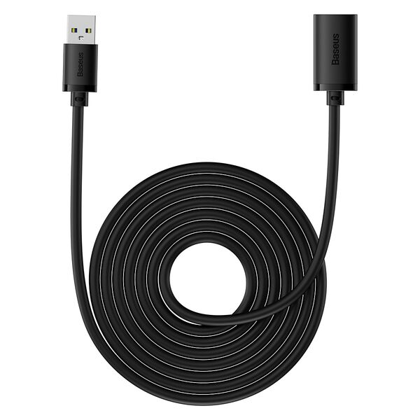 USB 3.0 extension cable 5m Baseus AirJoy Series - black 6932172630393