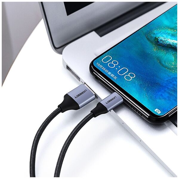 Ugreen Ugreen - Data Cable (60147) - USB to Micro-USB, QC 2.0, 2A, 1.5m - Black 6957303861477 έως 12 άτοκες Δόσεις