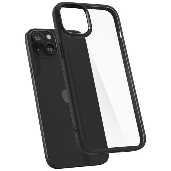 Spigen Husa pentru iPhone 15 - Spigen Ultra Hybrid - Matte Black 8809896751209 έως 12 άτοκες Δόσεις