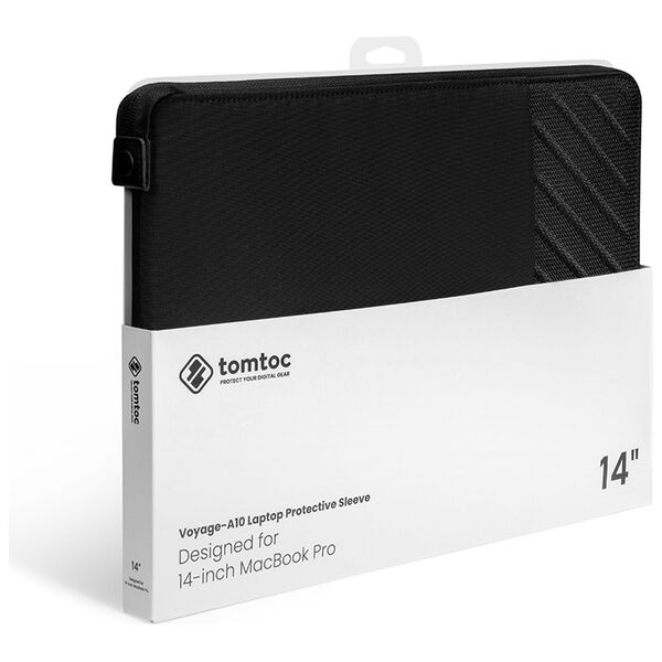 Tomtoc Laptop Sleeve 14″ - Tomtoc (A10D2D1) - Black 6971937067838 έως 12 άτοκες Δόσεις