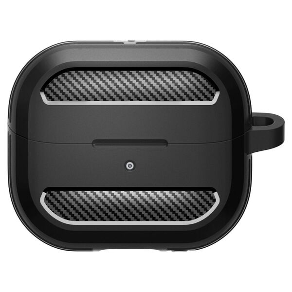 Spigen Case with Metal Holder for Samsung Galaxy Buds 3/3 Pro Spigen Rugged Armor - Black 8809971232012 έως 12 άτοκες Δόσεις