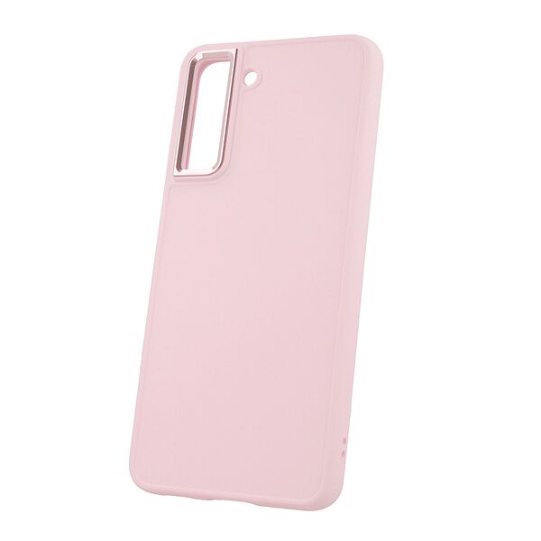 Satin case for Samsung Galaxy S21 pink 5900495028822