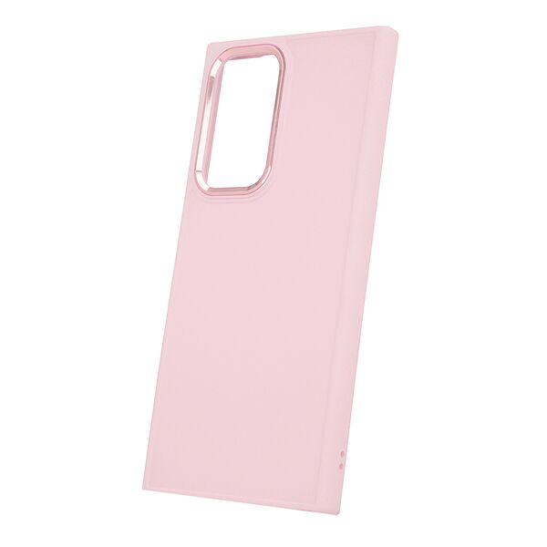 Satin case for Samsung Galaxy S22 Ultra pink 5900495028839