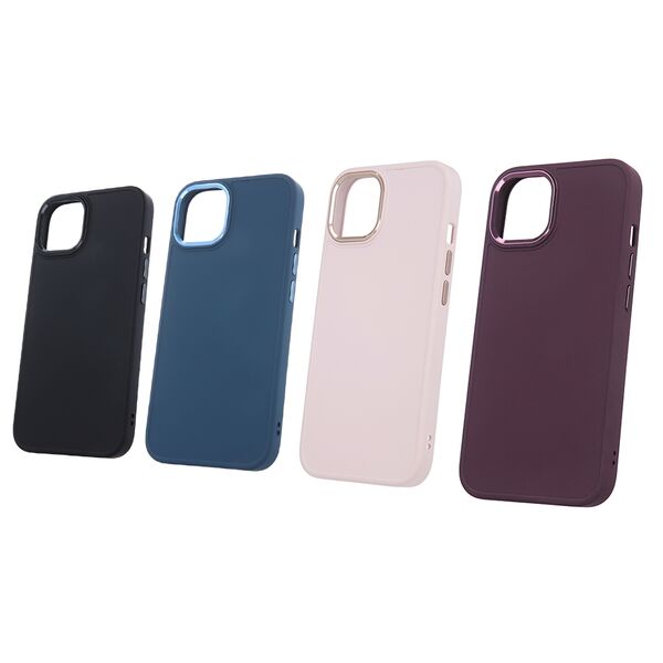 Satin case for Samsung Galaxy S22 Ultra burgundy 5900495029096