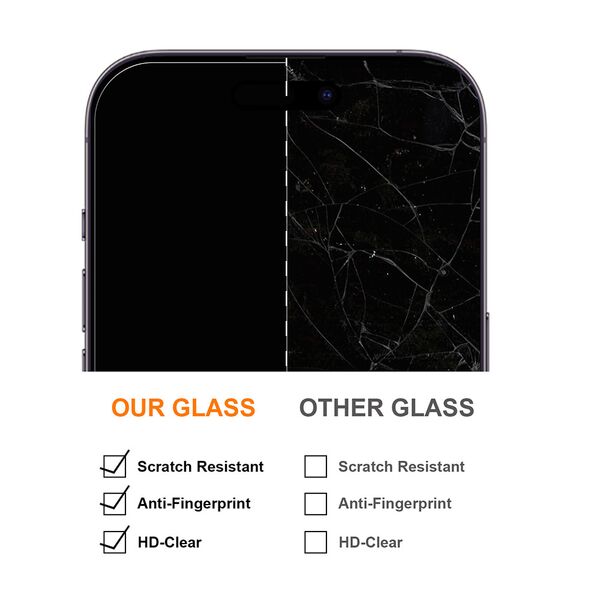 Tempered glass 2,5D Premium for Samsung Galaxy A54 5G 5900495616753