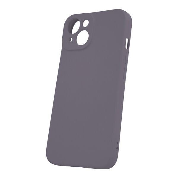 Silicon case for Samsung Galaxy A35 5G dark grey 5907457797246