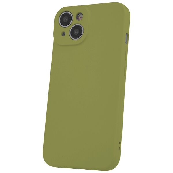 Silicon case for iPhone 12 / 12 Pro 6,1&quot; olive 5907457797697