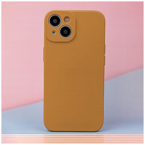 Silicon case for iPhone 16 Plus 6,7&quot; caramel 5907457797970